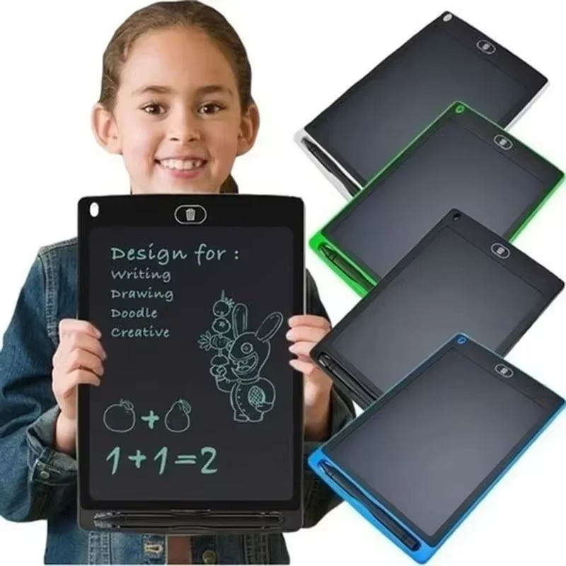 3e0ac39b4b49bd92851d18952b94a0a4 LCD Writing Tablet Single Color - 12 Inches - multi-Color - Image 1