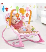 Baby Musical Rocking Chair With Toy Bar & Vibration - Image 2