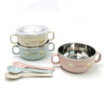 Baby Feeding Kiss Bear Baby Feeding Bowl Set - Image 2