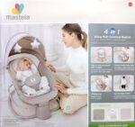 Mastela 4 In 1 Multifunctional Electric Baby Swing Bassinet With Dining Tray 18Kg - Image 3