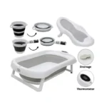 Baby 4 In 1 Foldable Baby Bath Tub Set - Image 3