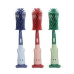 Silicone 3-in-1 Removable Brush Multi-Purpose Cleaning Brush for Bottles Nipples and Straws Deep Cleaning - Image 5
