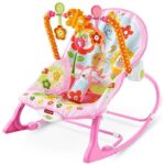 Baby Musical Rocking Chair With Toy Bar & Vibration