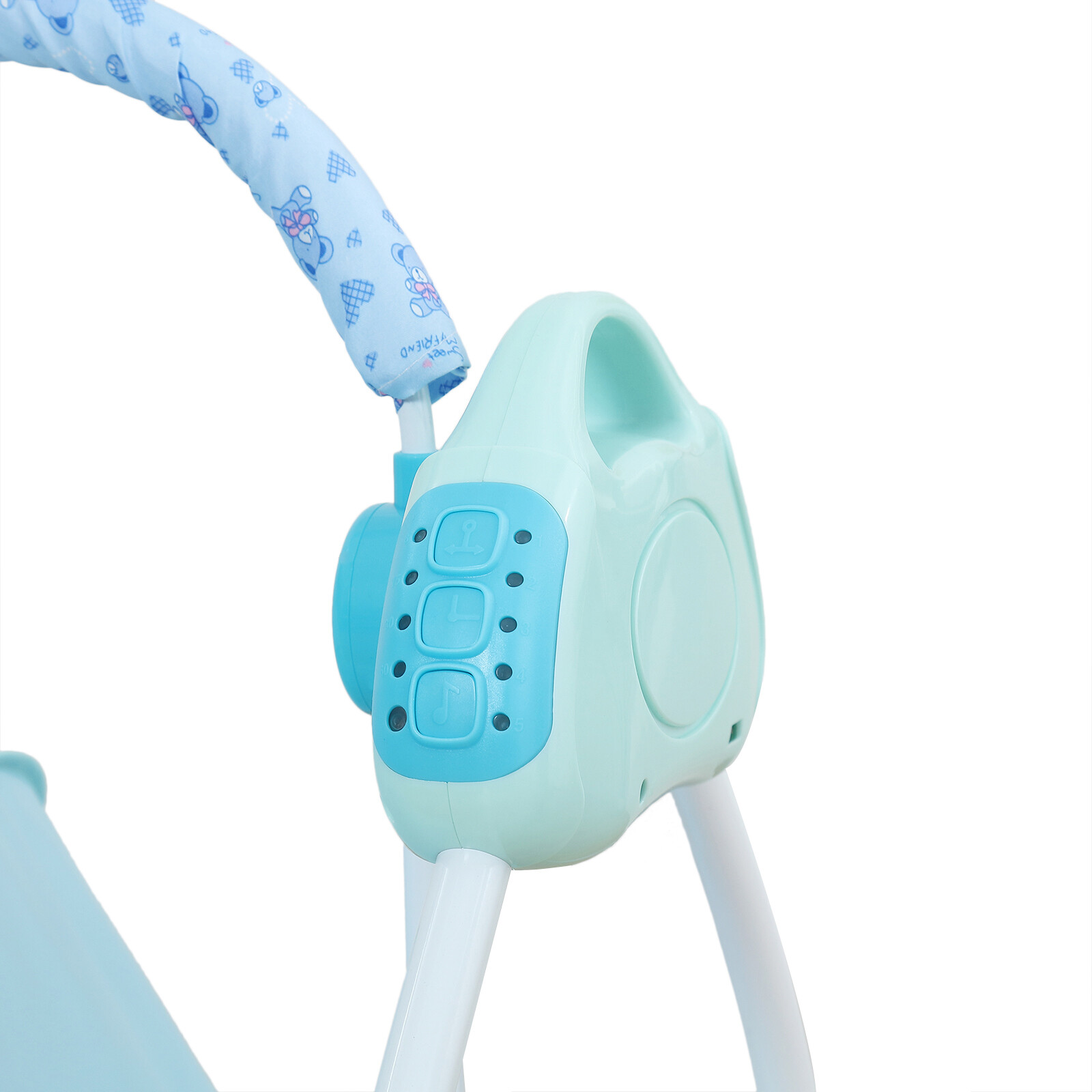 s-l16007 Electric Auto-Swing Baby Crib Cradle Infant Music Basket Sleeping Bed +Bluetooth - Image 4