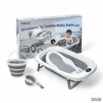 Baby 4 In 1 Foldable Baby Bath Tub Set